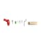 Flash Furniture Bright Beginnings Commercial Grade 8 Piece Tools & Holder Accessory Set for Modular STEAM Wall Systems with Working Drill MK-ME13118-GG - alternate 2